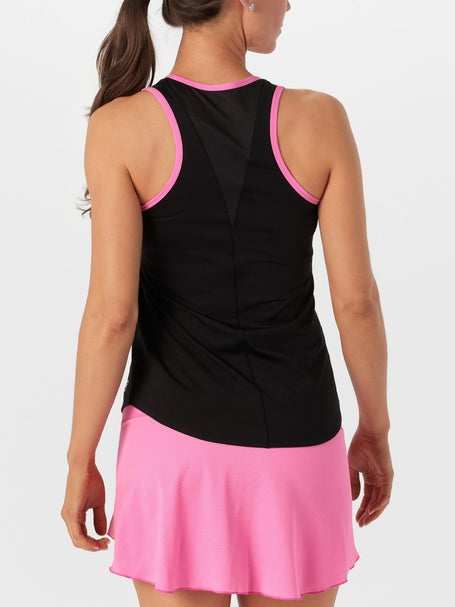 Sofibella Womens Flora Lux Mesh Tank