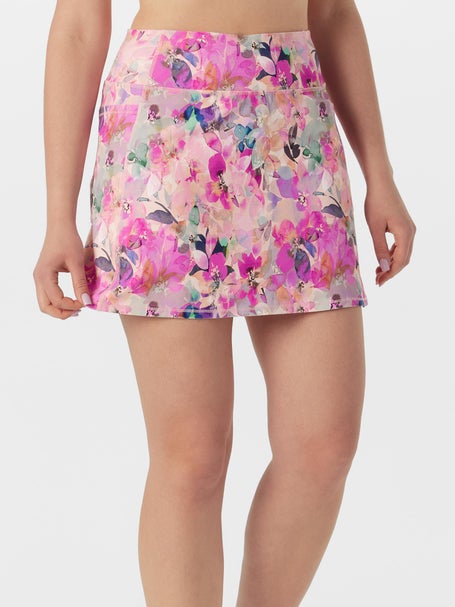 Skechers Womens Gowalk Seascape Floral Skirt - Peach
