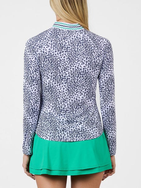 Sofibella Womens Green Spirit Half Zip