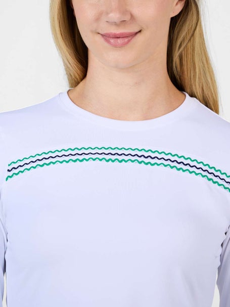 Sofibella Womens Green Spirit Long Sleeve