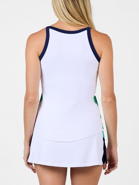 Sofibella Womens Green Spirit Scoop Neck Tank