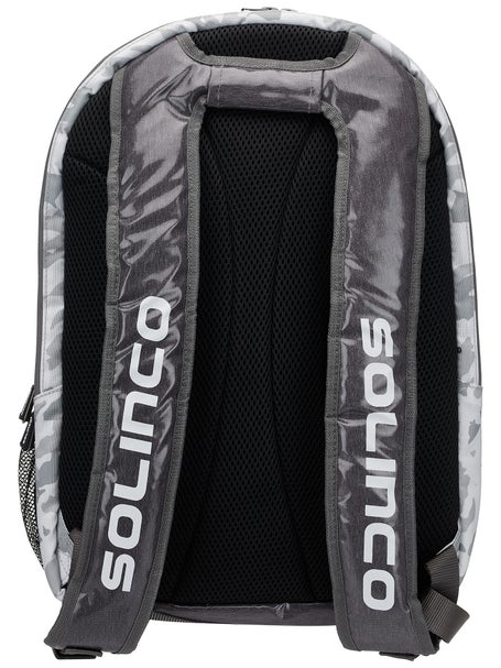 Solinco White Camo Backpack Bag