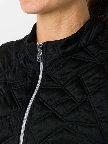 Sofibella Womens Core Quilt Vest - Black