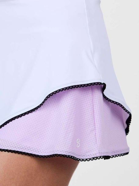 Sofibella Womens Mystic Sunrise Scallop Trim Skirt