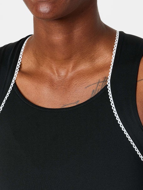 Sofibella Womens Mystic Sunrise Scallop Trim Tank