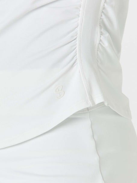 Sofibella Womens Tres Blanc Short Sleeve
