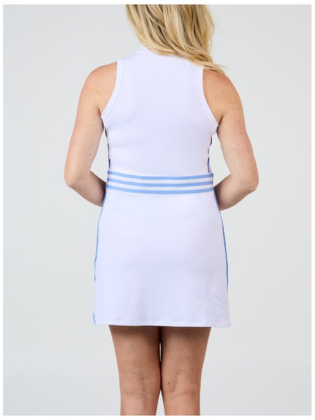 Sofibella Womens Spring Tide Rib Collar Zip Dress