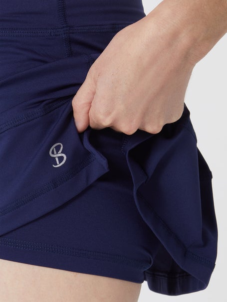 Sofibella Womens UV Solid Skirt - Navy