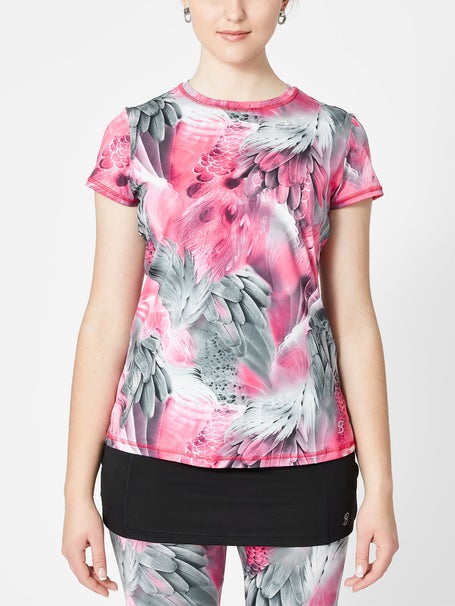 Sofibella Womens UV Feather Top - Phoenix