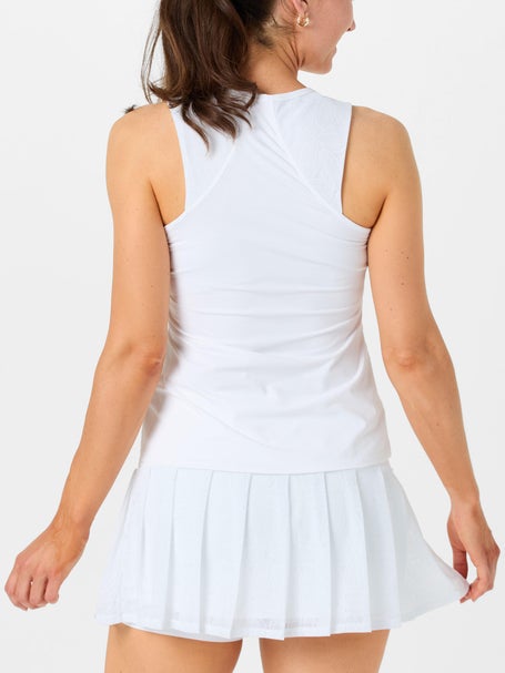 Sofibella Womens White Lotus Tank