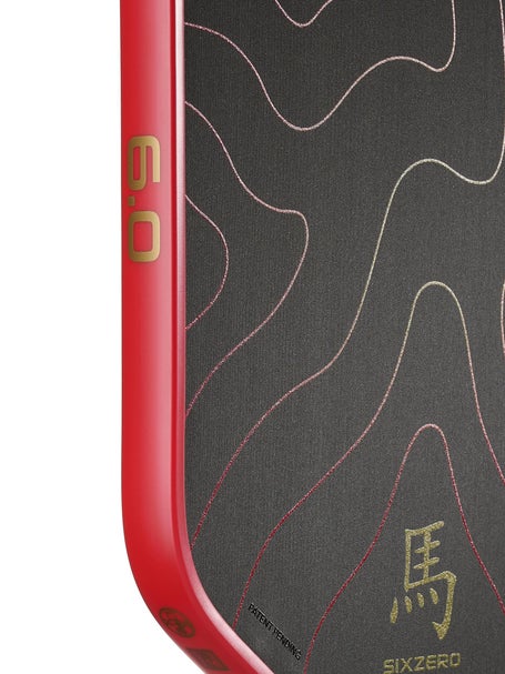 Six Zero Black Opal Pickleball Paddle