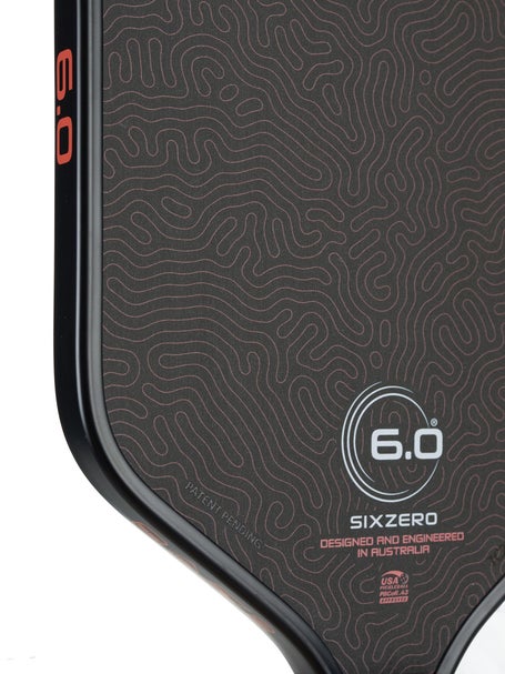 Six Zero Coral Hybrid Pickleball Paddle
