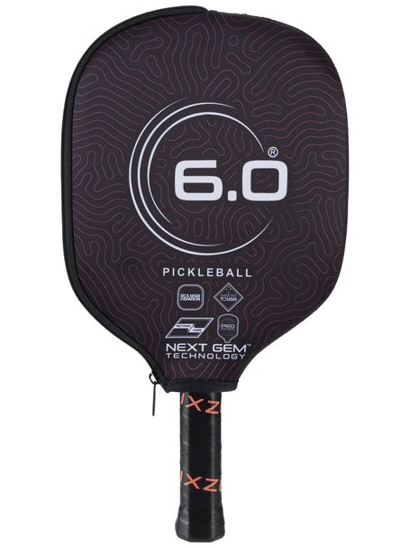 Six Zero Coral Hybrid Pickleball Paddle