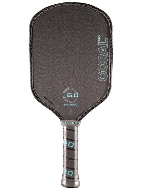 Six Zero Coral Pro Elongated Pickleball Paddle