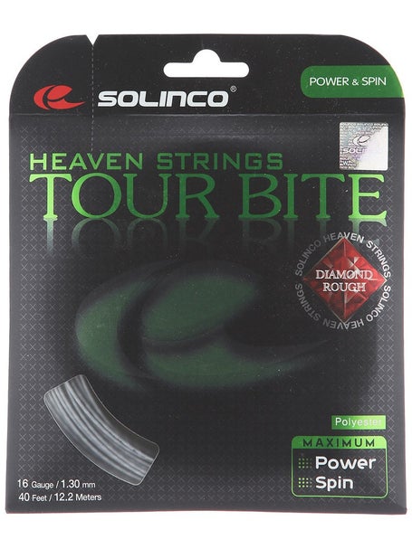 Solinco Tour Bite Diamond Rough 16/1.30 String 