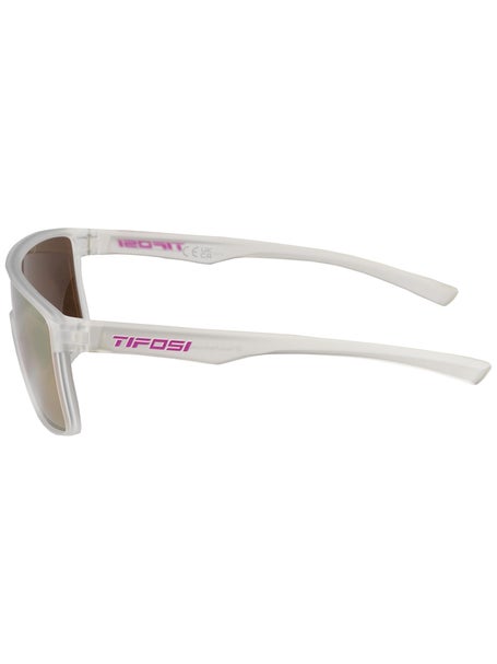 Tifosi Sanctum Sunglasses Satin Clear / Pink