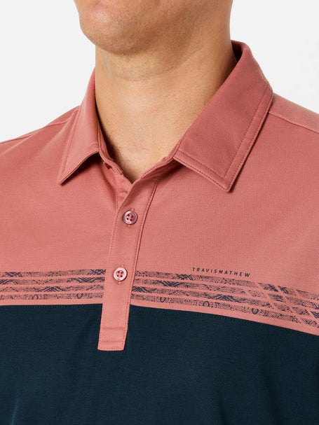 Travis Mathew Mens Society Rules Polo