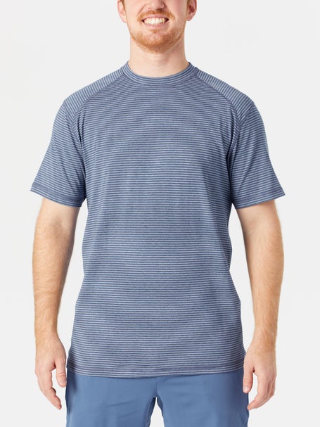 tasc Mens Spring Carrollton Performance Stripe Crew