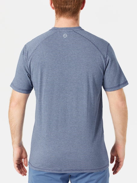 tasc Mens Spring Carrollton Performance Stripe Crew