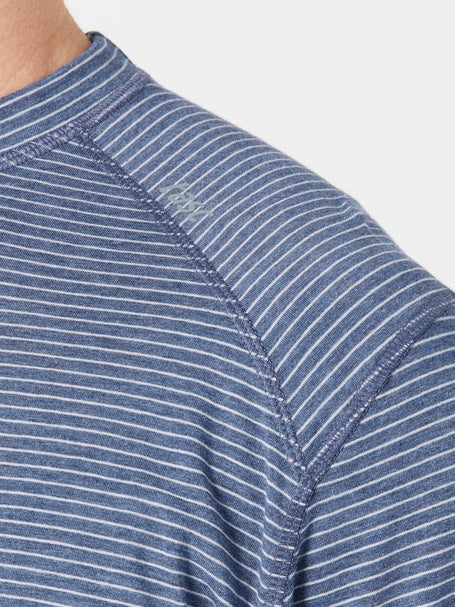 tasc Mens Spring Carrollton Performance Stripe Crew