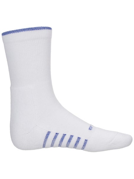 Thorlo Pickleball Light Cushion Crew Sock White