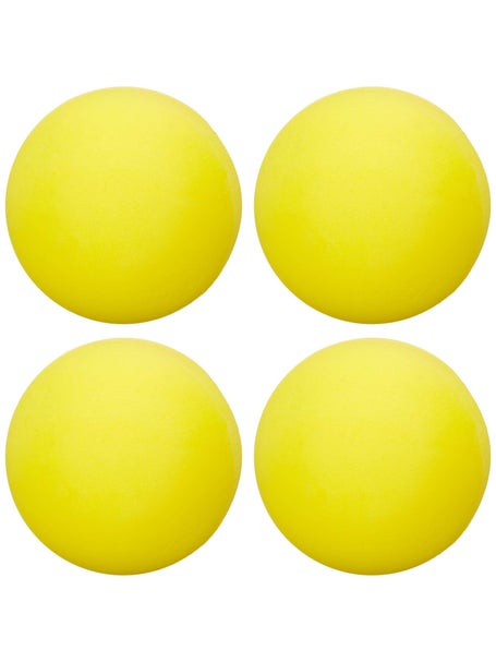 Tourna Practice Foam Pickleballs - Yellow