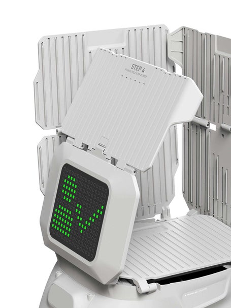 Tenniix Basic AI Ball Machine - Grey