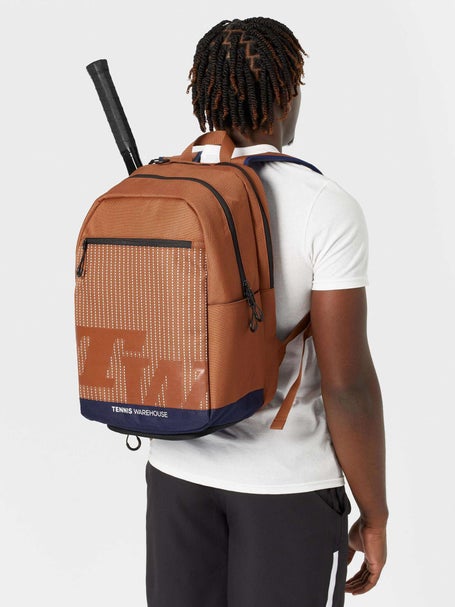 Tennis Warehouse Backpack Bag Brown