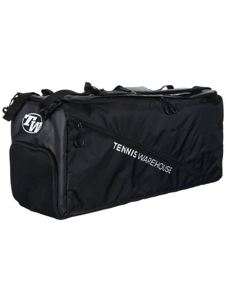 Tennis Warehouse Duffel Tennis Bag Black