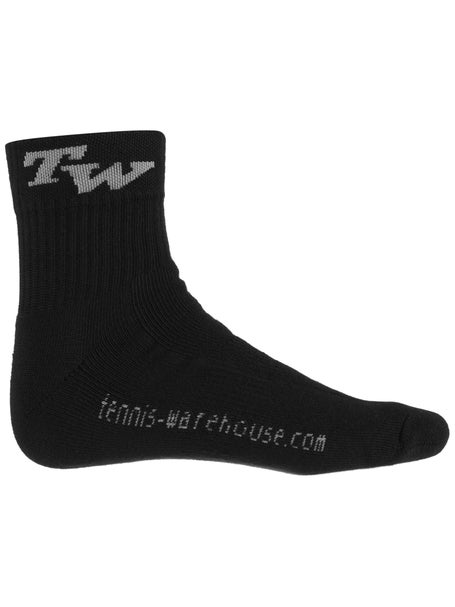 TW Performance Crew Socks Black/Grey
