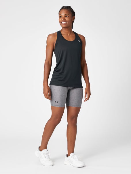 Under Armour Womens Core Biker Short - Grey