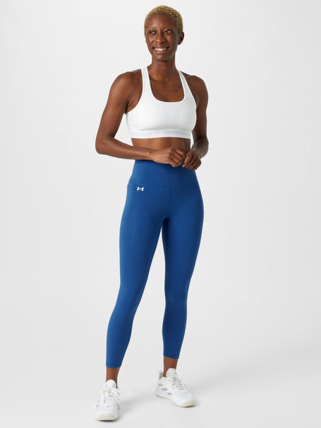 Under Armour Womens Crossback Mid Bra - White