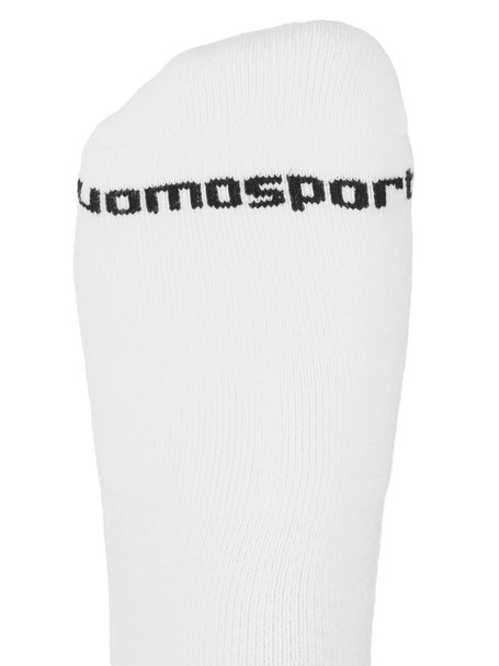 UomoSport Mens Crew Sock White