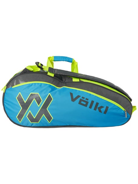 Volkl Tour Combi Bag Charcoal/Neon Blue/Silver