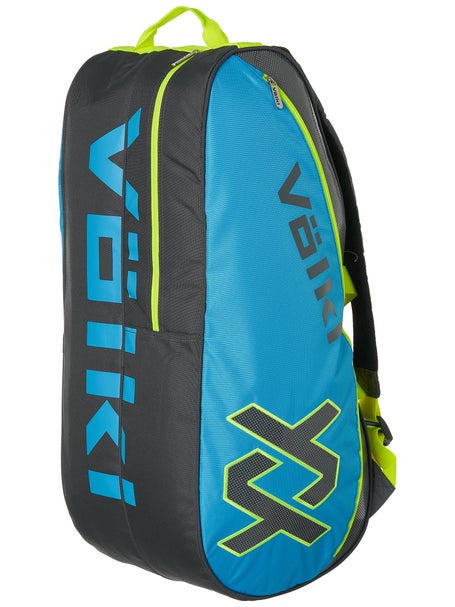 Volkl Tour Combi Bag Charcoal/Neon Blue/Silver