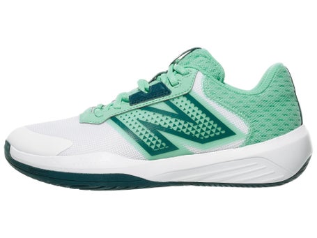 New Balance WC 696v6 B White/Deep End Womens Shoes