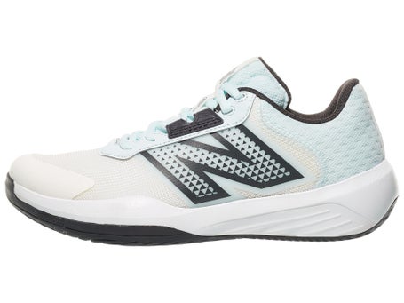 New Balance WC 696v6 B Sea Salt/Blue Womens Shoes
