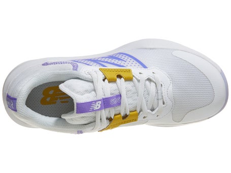 New Balance WC 696v6 D White/Daybreak Womens Shoes