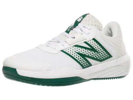 New Balance WC 696v6 D White/Green Womens Shoe 