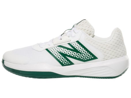 New Balance WC 696v6 D White/Green Womens Shoe 