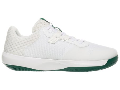 New Balance WC 696v6 D White/Green Womens Shoe 