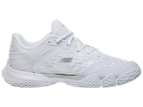 Babolat Premura 3 White/Silver Womens Shoes