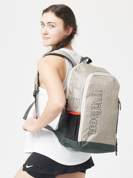 Wilson Team Backpack Bag Heather Grey