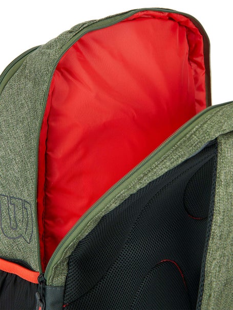 Wilson Team Backpack Bag Heather Green
