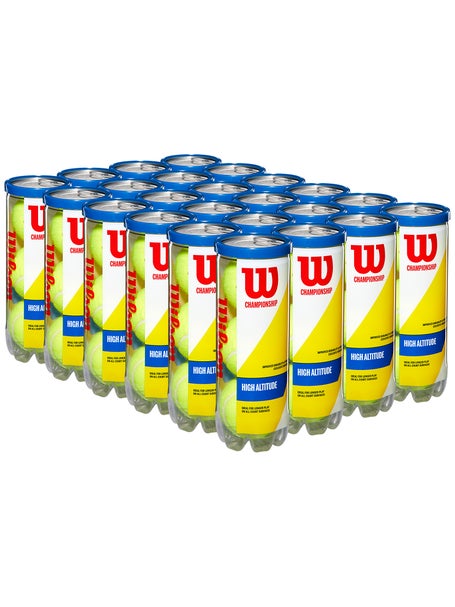 Wilson Champ High Altitude Tennis Ball 24 Can Case