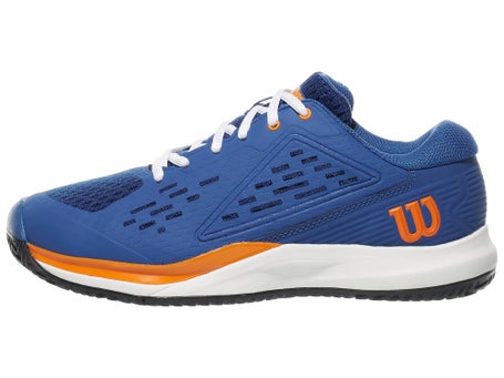 Wilson Rush Pro Ace Blue/Orange/White Junior Shoes