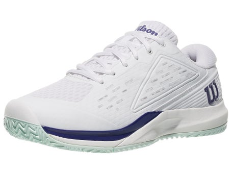 Wilson Rush Pro Ace White/Bay/Blue Junior Shoes