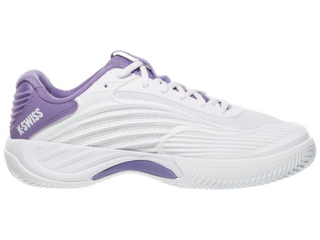 KSwiss Hypercourt Express 3 Clay White/Pu Womens Shoes