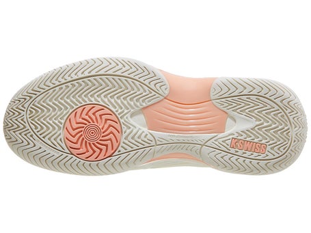 KSwiss Hypercourt Express 3 Egret/Peach Womens Shoes
