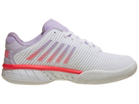 KSwiss Hypercourt Express 2 White/Orchid Womens Shoes